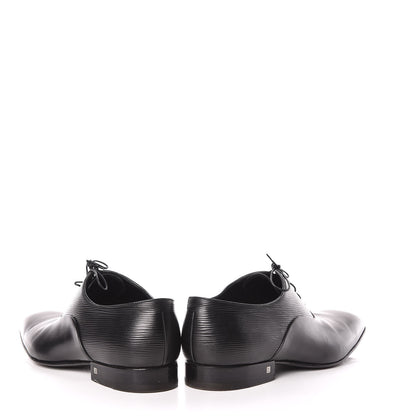 Louis Vuitton Epi Mens Oxfords 8.5 Black 6 of 18