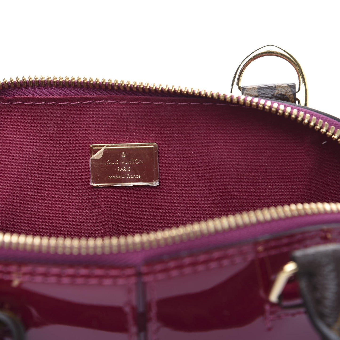 Patent Monogram Alma BB Magenta