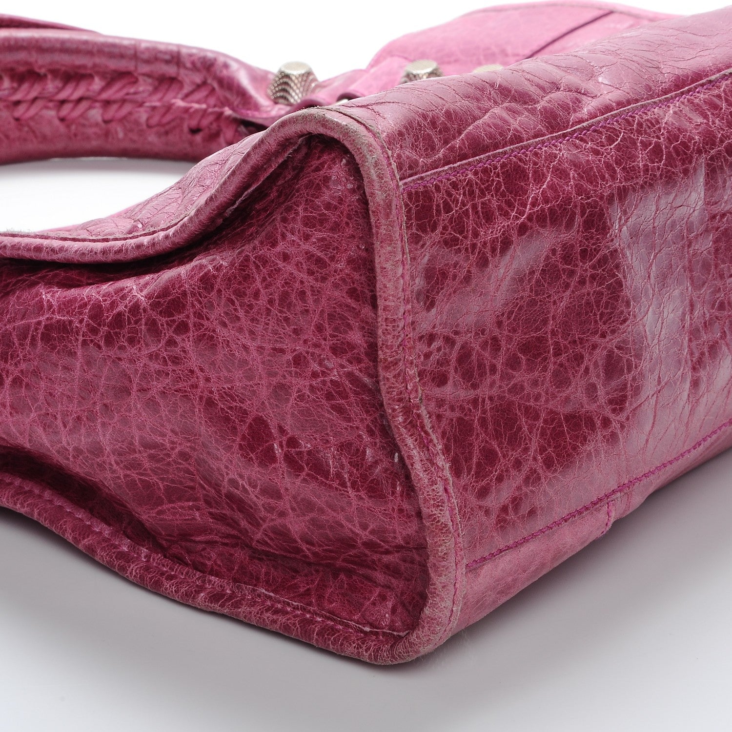 Balenciaga Agneau Giant 21 Silver Hardware City Magenta 11 of 13