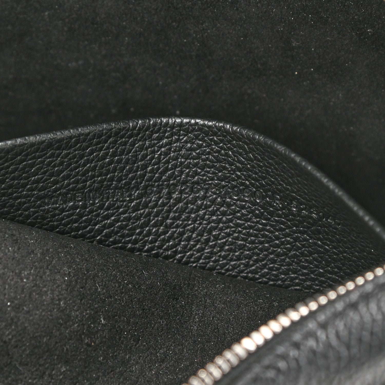 Balenciaga Calfskin Logo M Everyday Camera Bag Black 7 of 10