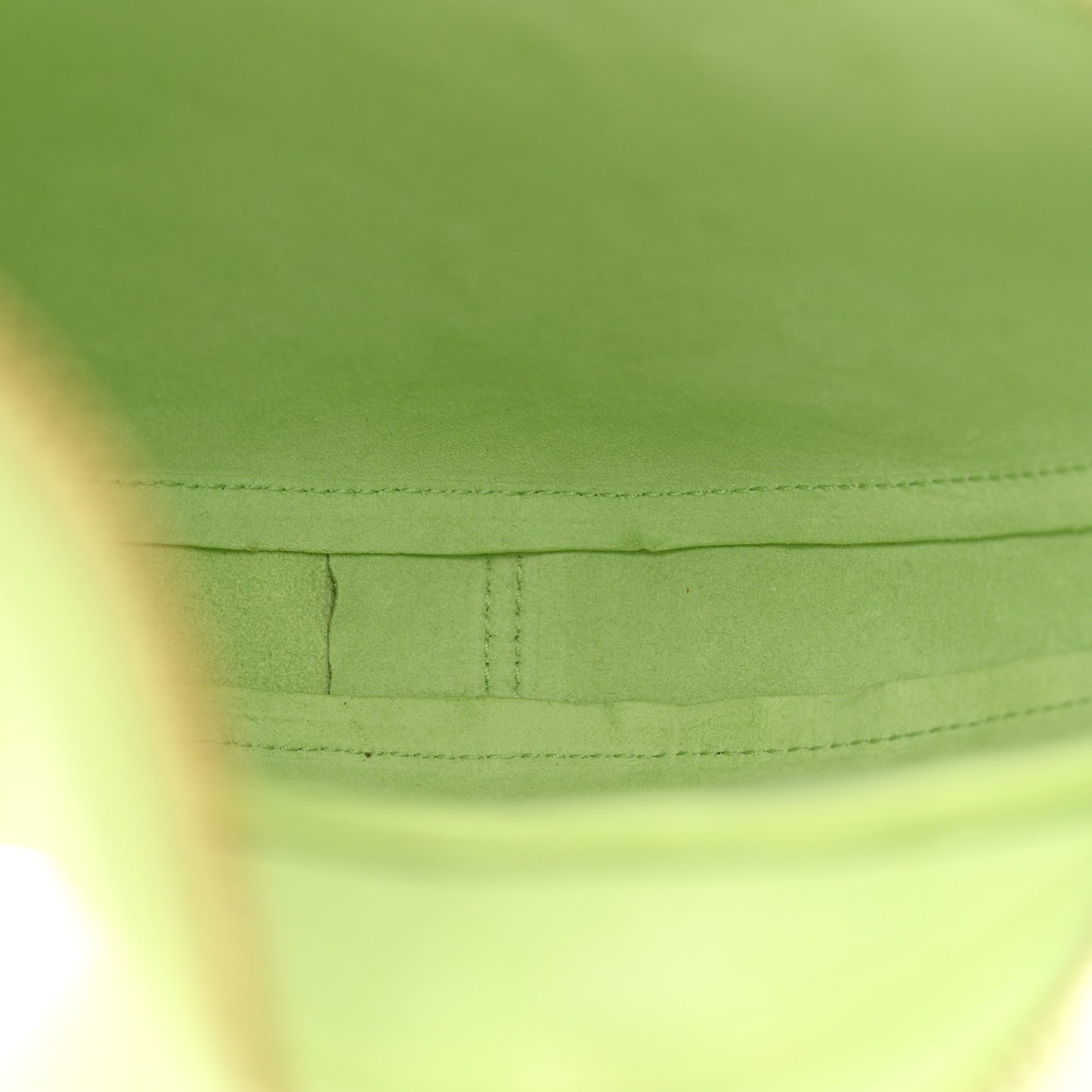 Nappa Intrecciato Small Drop Shoulder Bag Fennel