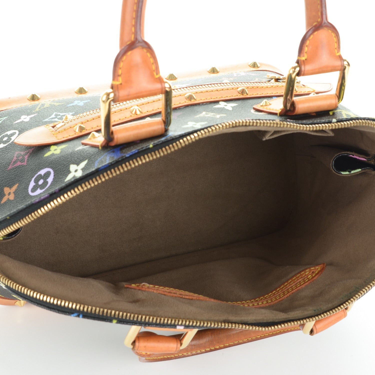 Louis Vuitton Monogram Multicolor Alma Black 5 of 7