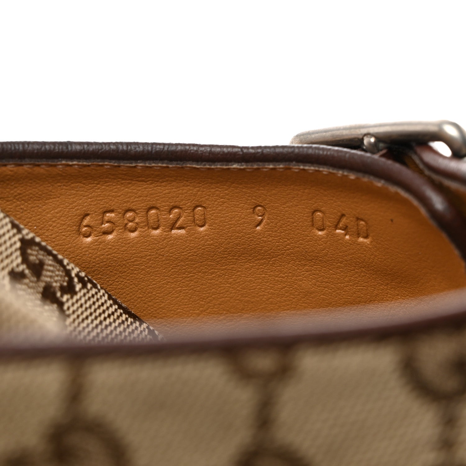 Gucci GG Monogram Lavaredo Eco Fabric Mens Slide Sandals With Straps 9 Beige Ebony Light Brown 8 of 9