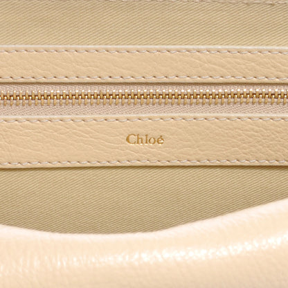 Chloe Python Sally Flap Bag Cream 7 of 8