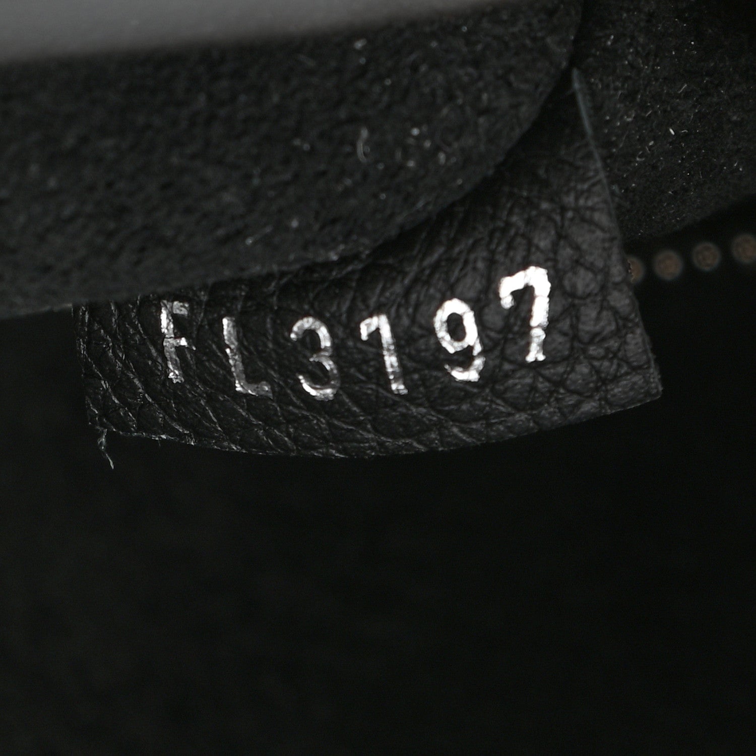 Louis Vuitton Calfskin Lockme Cabas Black 9 of 9