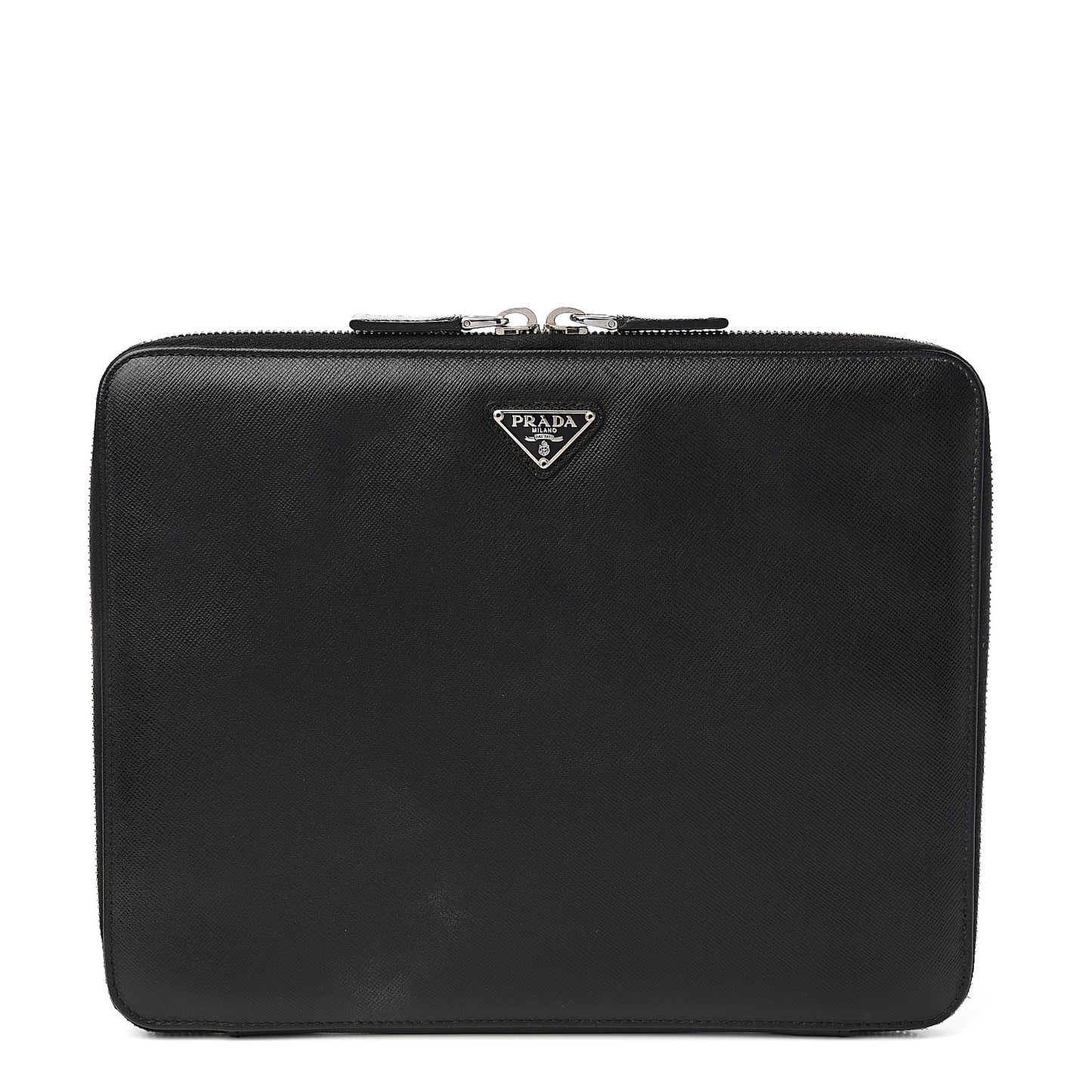 Saffiano iPad Organizer Case Black