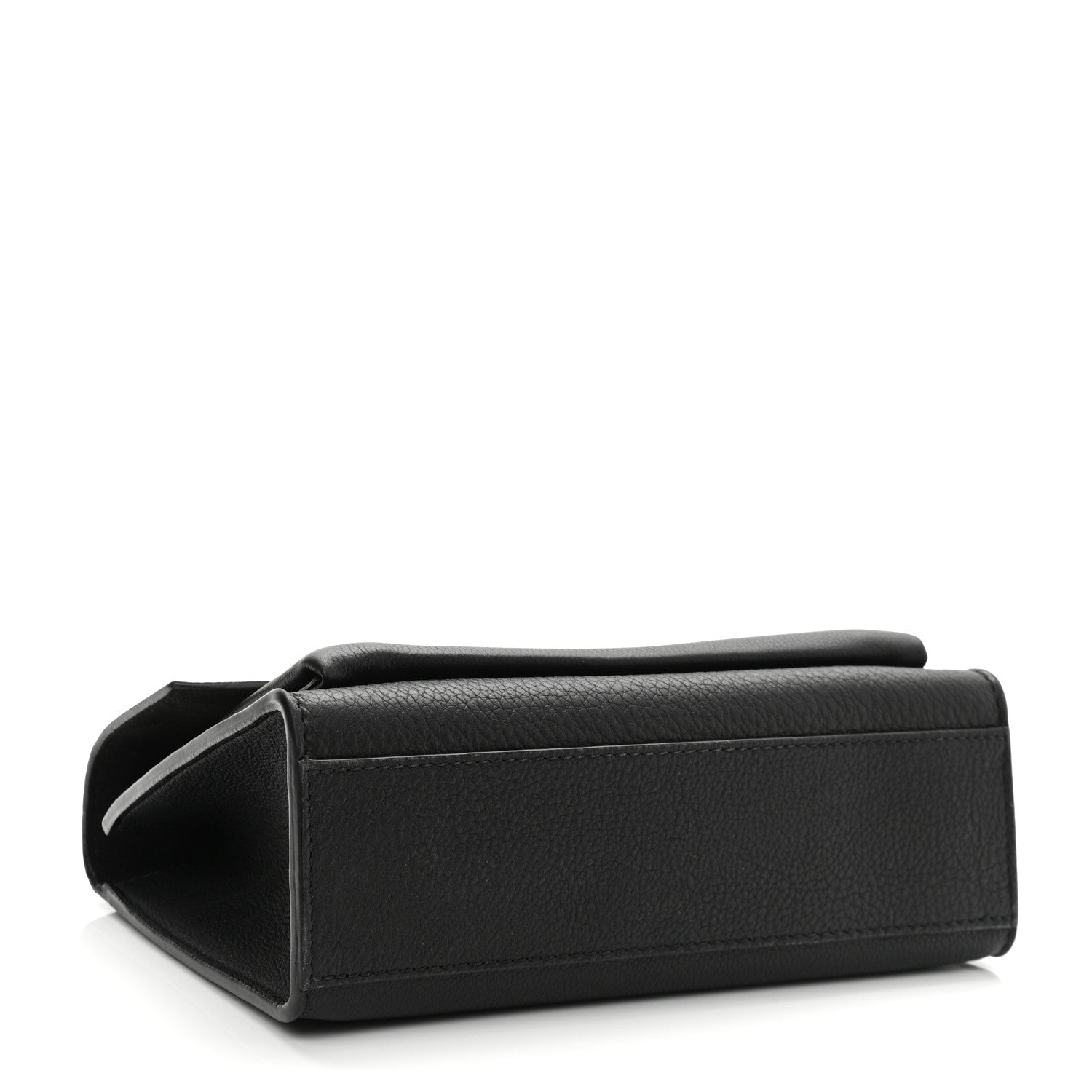 Louis Vuitton Soft Calfskin Mylockme Chain Bag BB Black 4 of 12