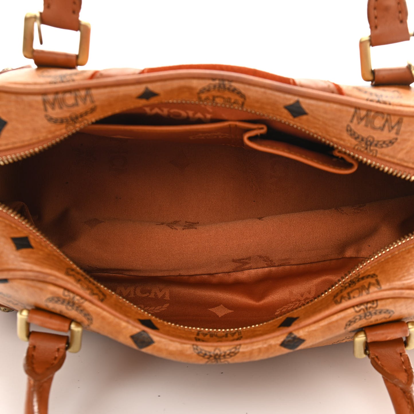 Visetos Satchel Cognac