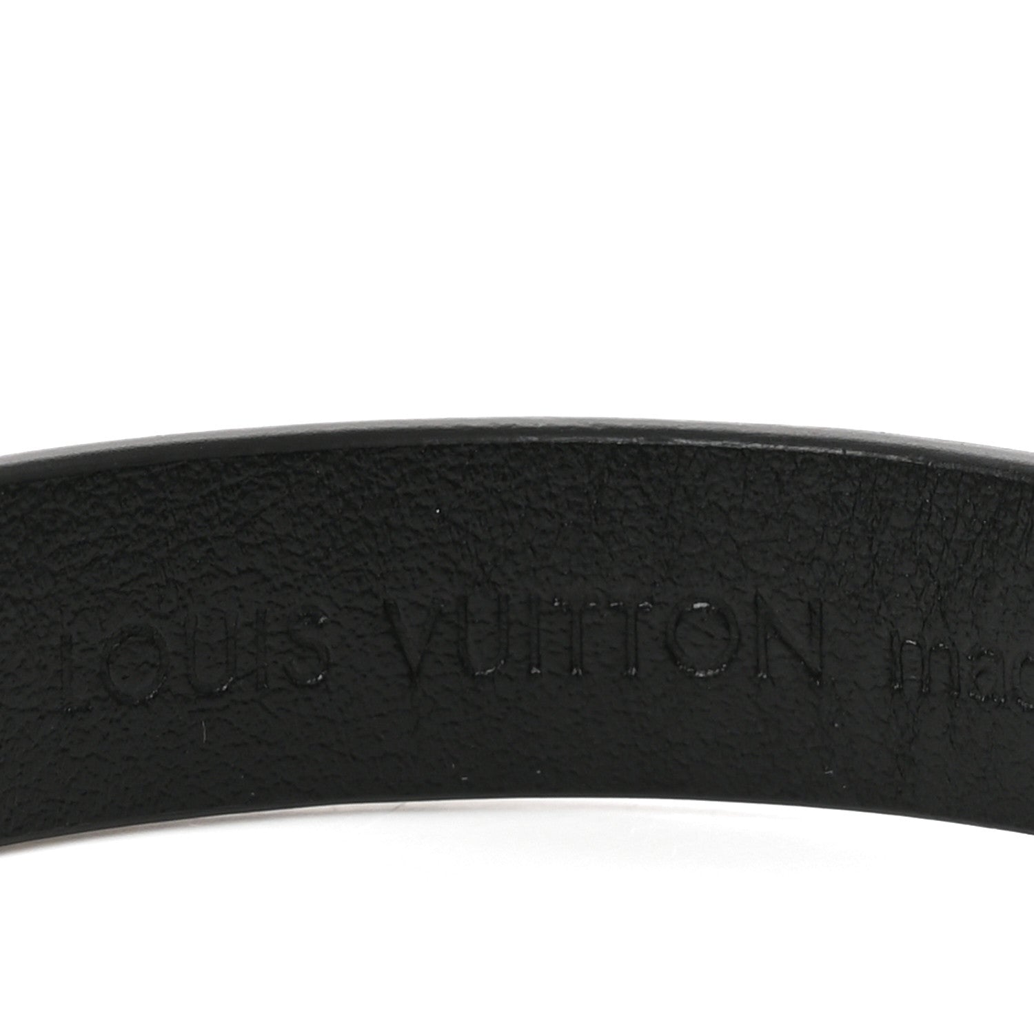 Louis Vuitton Calfskin LV Skyline Bracelet 19 Black 4 of 5