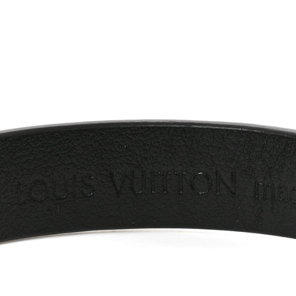 Louis Vuitton Calfskin LV Skyline Bracelet 19 Black 4 of 5