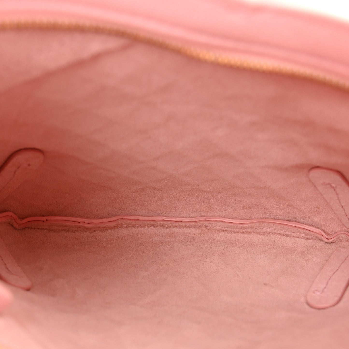 Nappa Intrecciato Baby Solstice Shoulder Bag Rose Powder