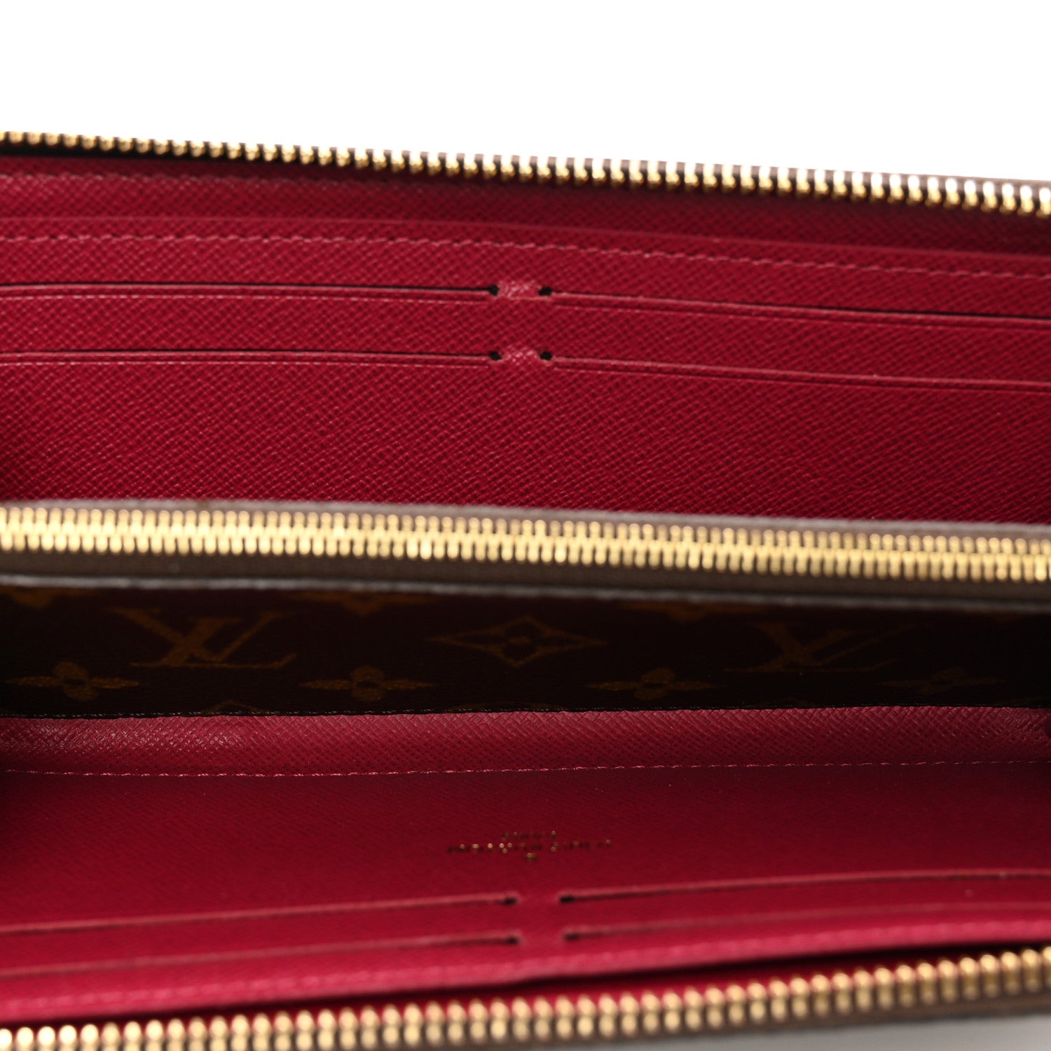 Louis Vuitton Monogram Clemence Wallet Fuchsia 5 of 7