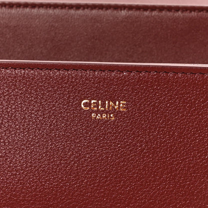 Celine Supple Grained Calfskin Medium Nino Light Burgundy 6 of 10