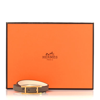 Hermes Swift Behapi Double Tour Bracelet T3 Etoupe Nata 5 of 5