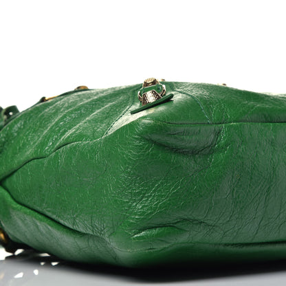 Balenciaga Agneau Giant 12 Gold Hardware Town Vert Trefle 9 of 10