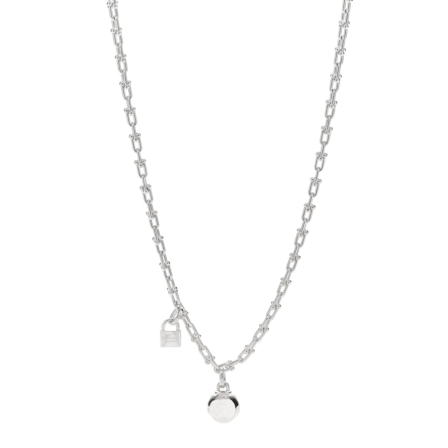 Tiffany Sterling Silver HardWear Wrap Necklace 1 of 5
