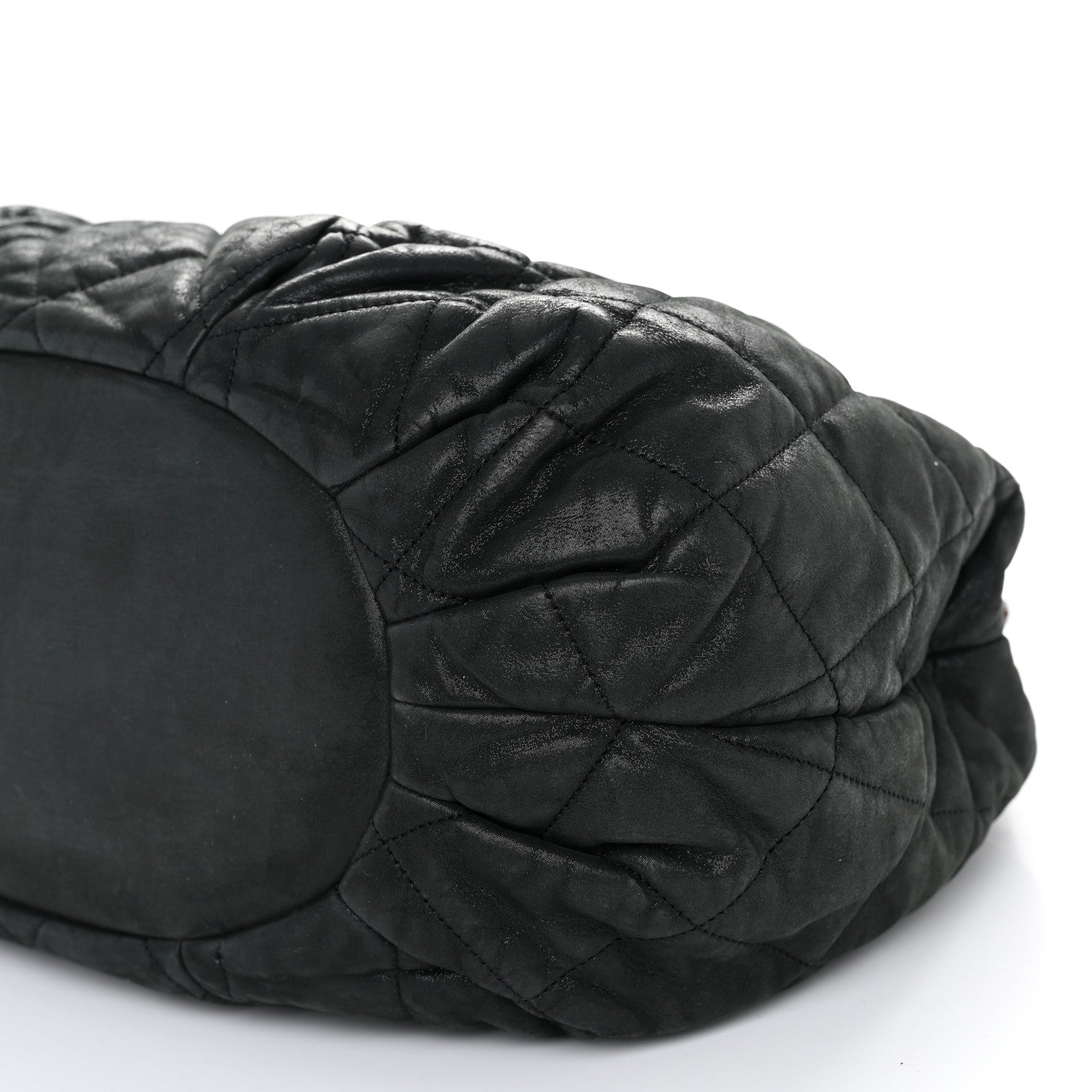 Chanel Iridescent Calfskin Quilted Large In The Mix Tote Black 7 of 10