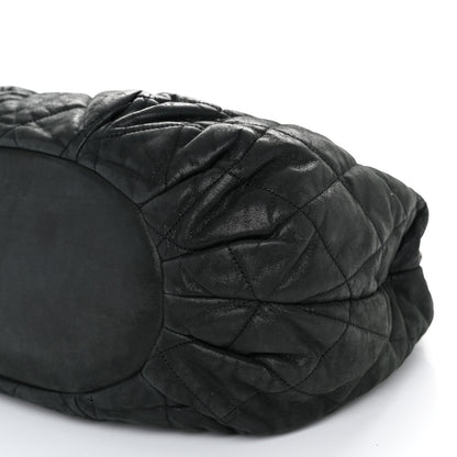 Chanel Iridescent Calfskin Quilted Large In The Mix Tote Black 7 of 10