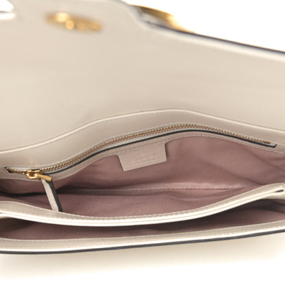 Gucci Calfskin Small Arli Flap Shoulder Bag Mystic White 4 of 8
