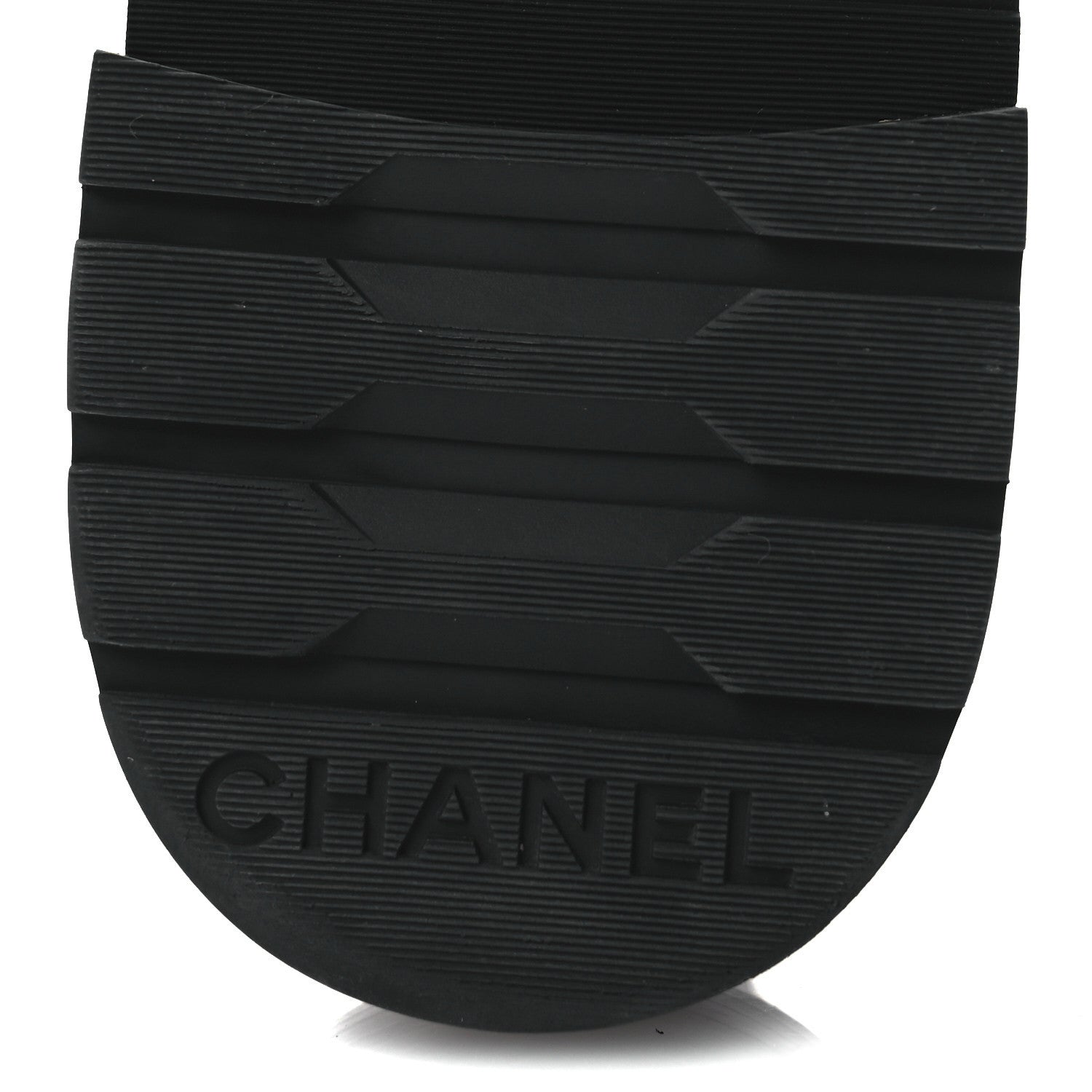 Chanel Shiny Goatskin Calfskin Quilted Lace Up Combat Boots 37 Black 8 of 11