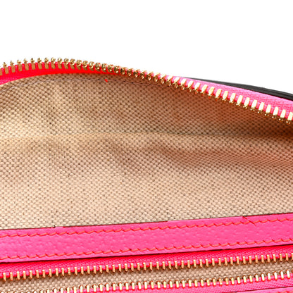 Gucci Canvas Flora Floral Shoulder Bag White Fuchsia Fluo 36 of 46