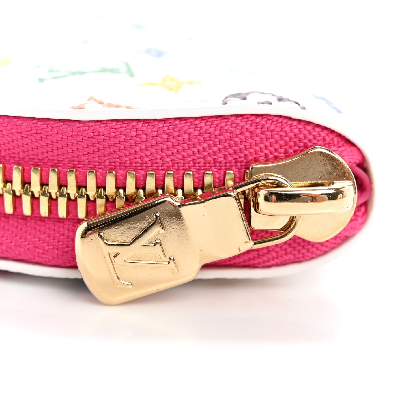 LV X TM Monogram Multicolor Charlotte Pencil Pouch Fuchsia