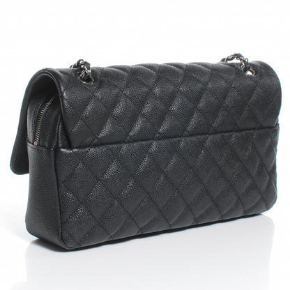 Chanel Caviar Jumbo Easy Flap Black 3 of 8