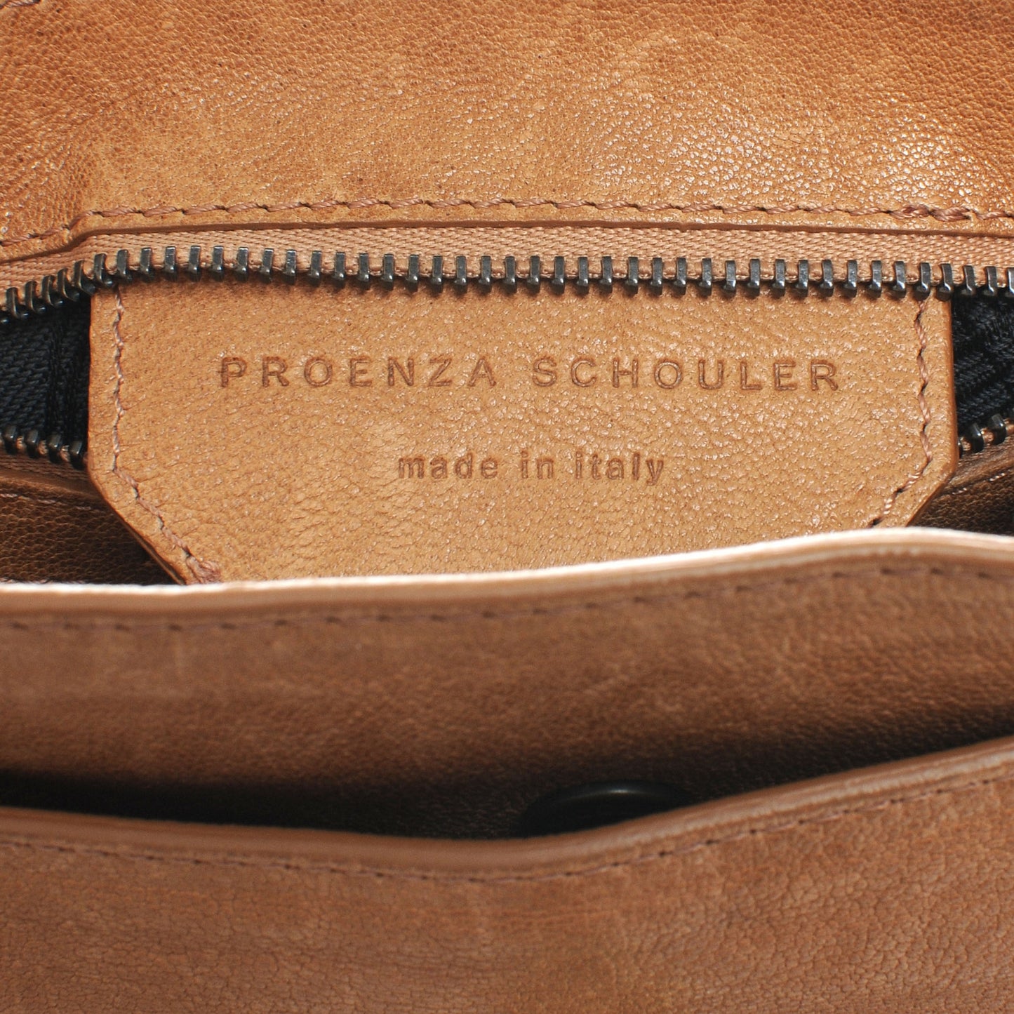 Leather PS1 Pouch Messenger Bag Birch