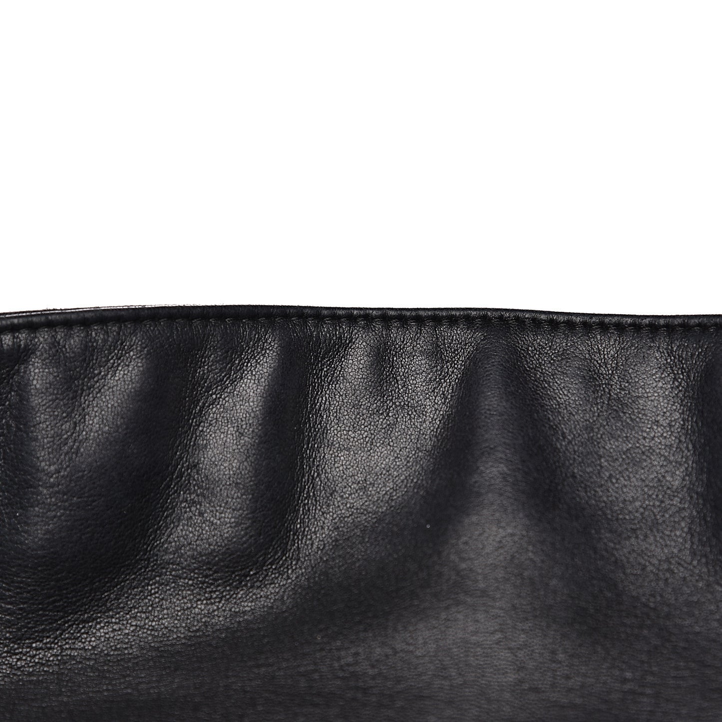 Lambskin Large Ultimate Soft Tote Black