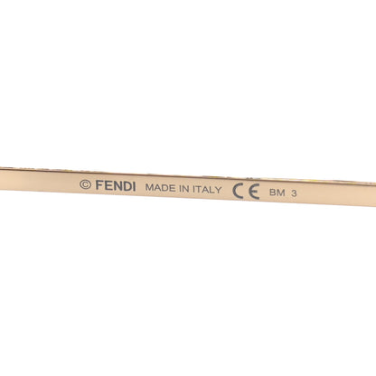 Fendi FF Fabulous Shield Sunglasses FF M0039/G/S Black 6 of 8