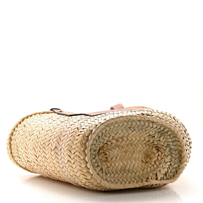 Loewe Raffia Basket Tote Bag Natural Tan 4 of 10