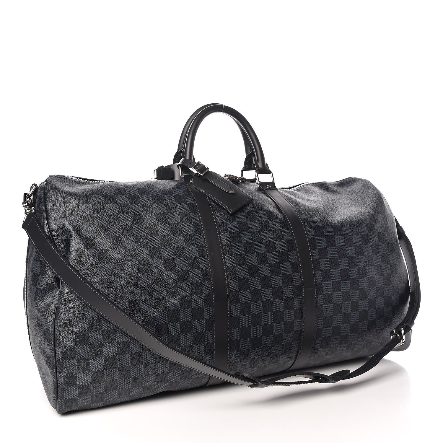 Louis Vuitton Damier Cobalt Keepall Bandouliere 55 3 of 14