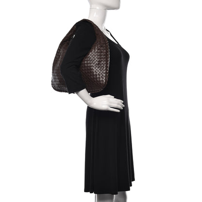 Bottega Veneta Nappa Intrecciato Medium Veneta Hobo Ebano 2 of 11