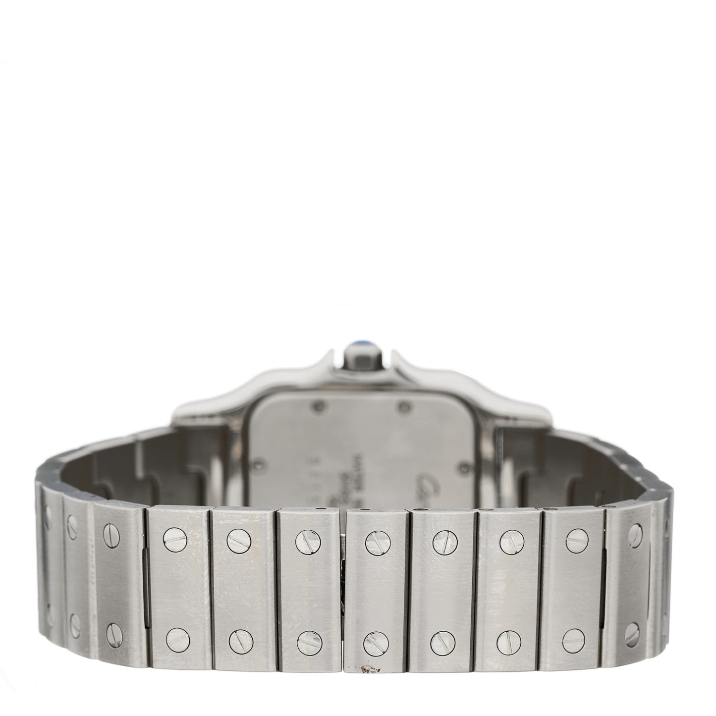 Stainless Steel 29mm Santos De Cartier Galbee Quartz Watch