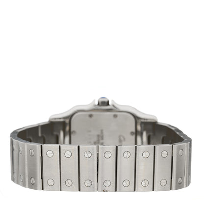 Cartier Stainless Steel 29mm Santos De Cartier Galbee Quartz Watch 3 of 4