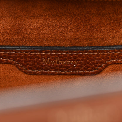 Mulberry Small Classic Grain Mini Zipped Bayswater Chestnut 6 of 16