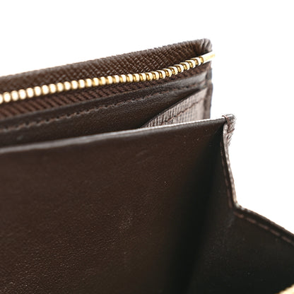 Louis Vuitton Damier Ebene Porte-Monnaie Billets Tresor Wallet 9 of 11