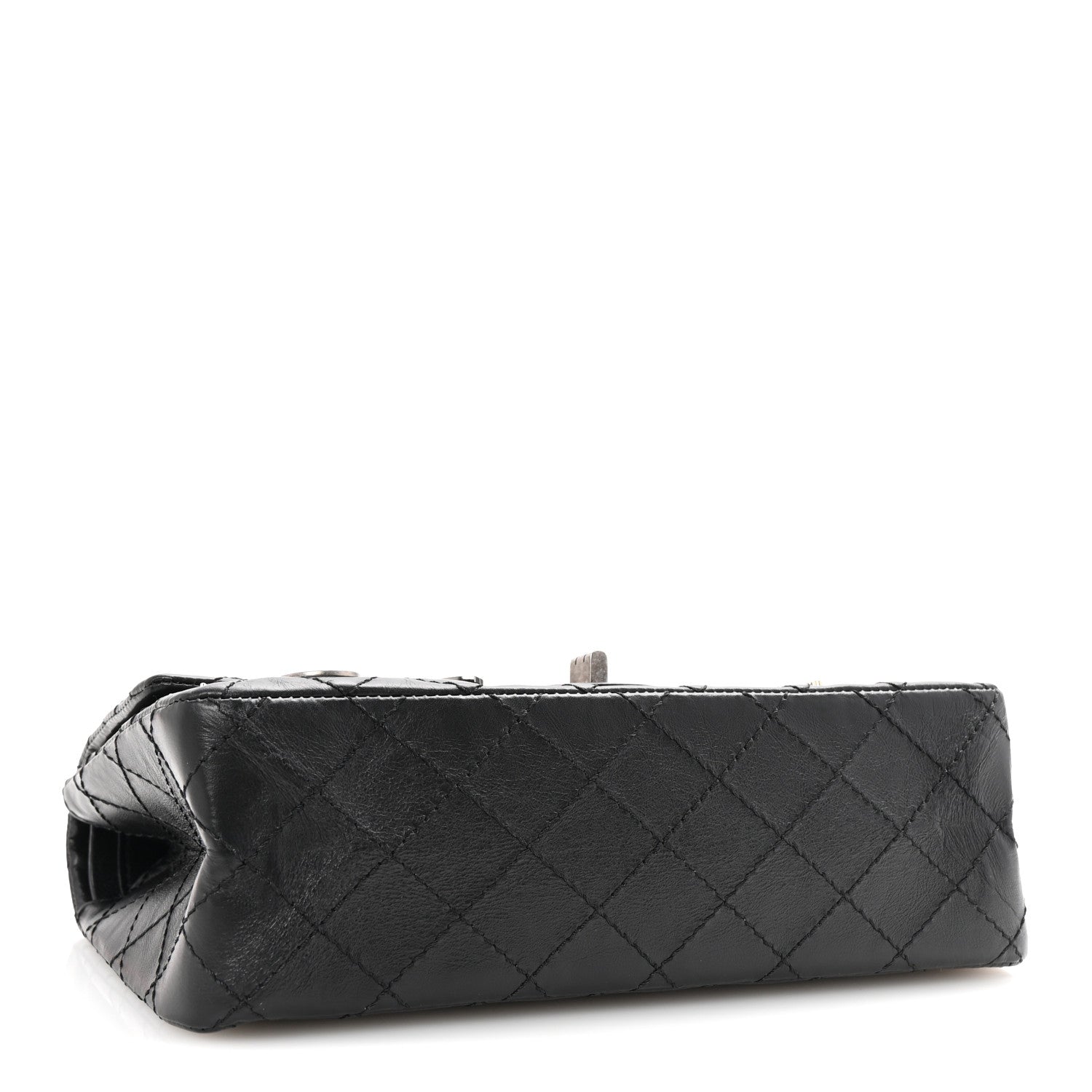 Chanel Aged Calfskin Lucky Charms 2.55 Reissue 225 Flap Black 4 of 10