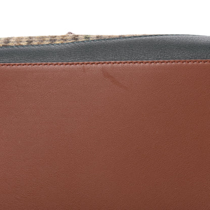 Loewe Tweed Calfskin Medium Puzzle Bag Emerald 8 of 11