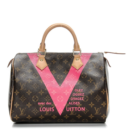 Louis Vuitton Monogram Speedy 30 V Grenade 1 of 6