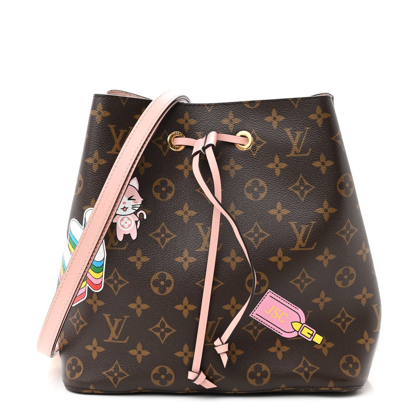 Monogram My LV World Tour Neonoe Rose Poudre