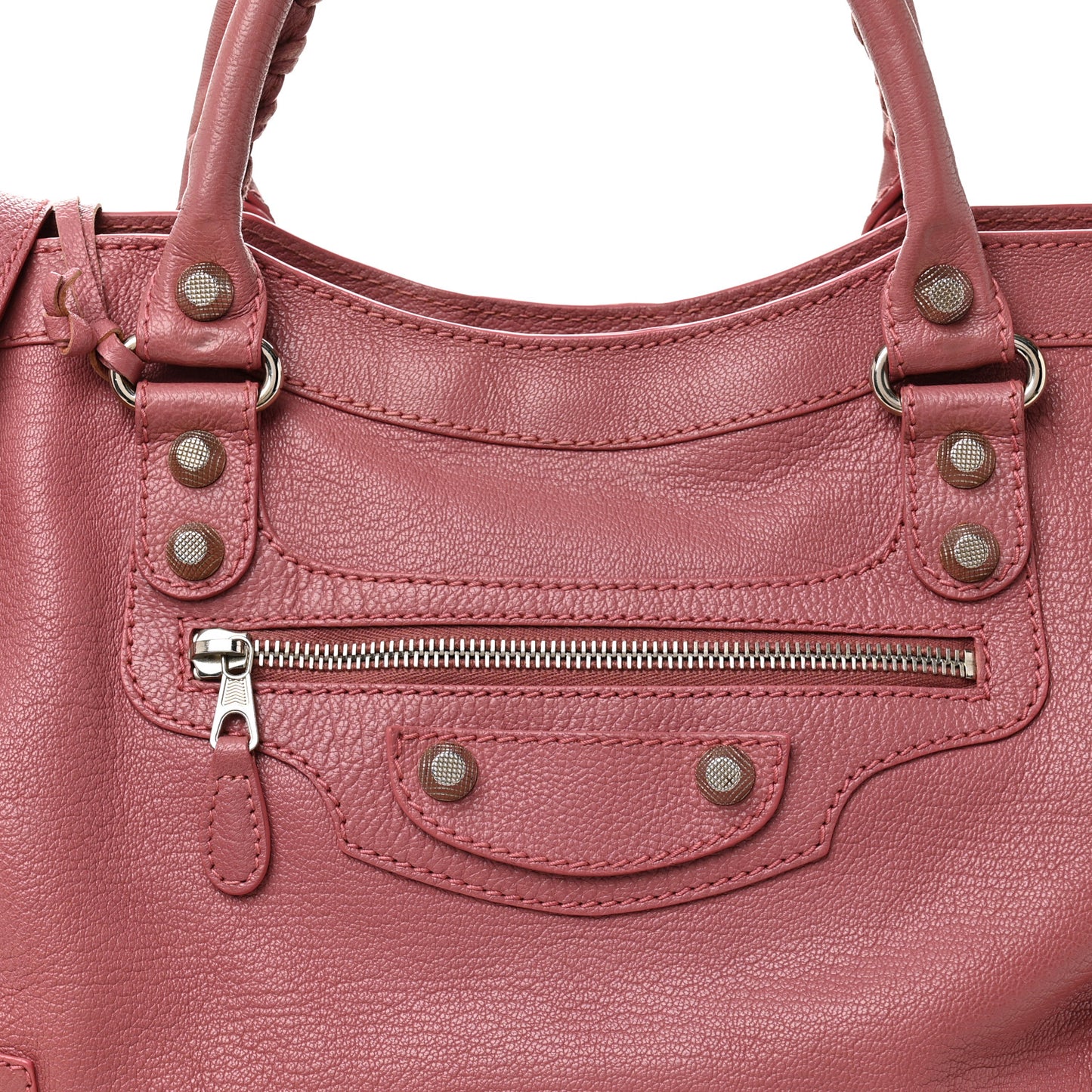 Agneau Giant 12 Silver Hardware City Rose Bruyere