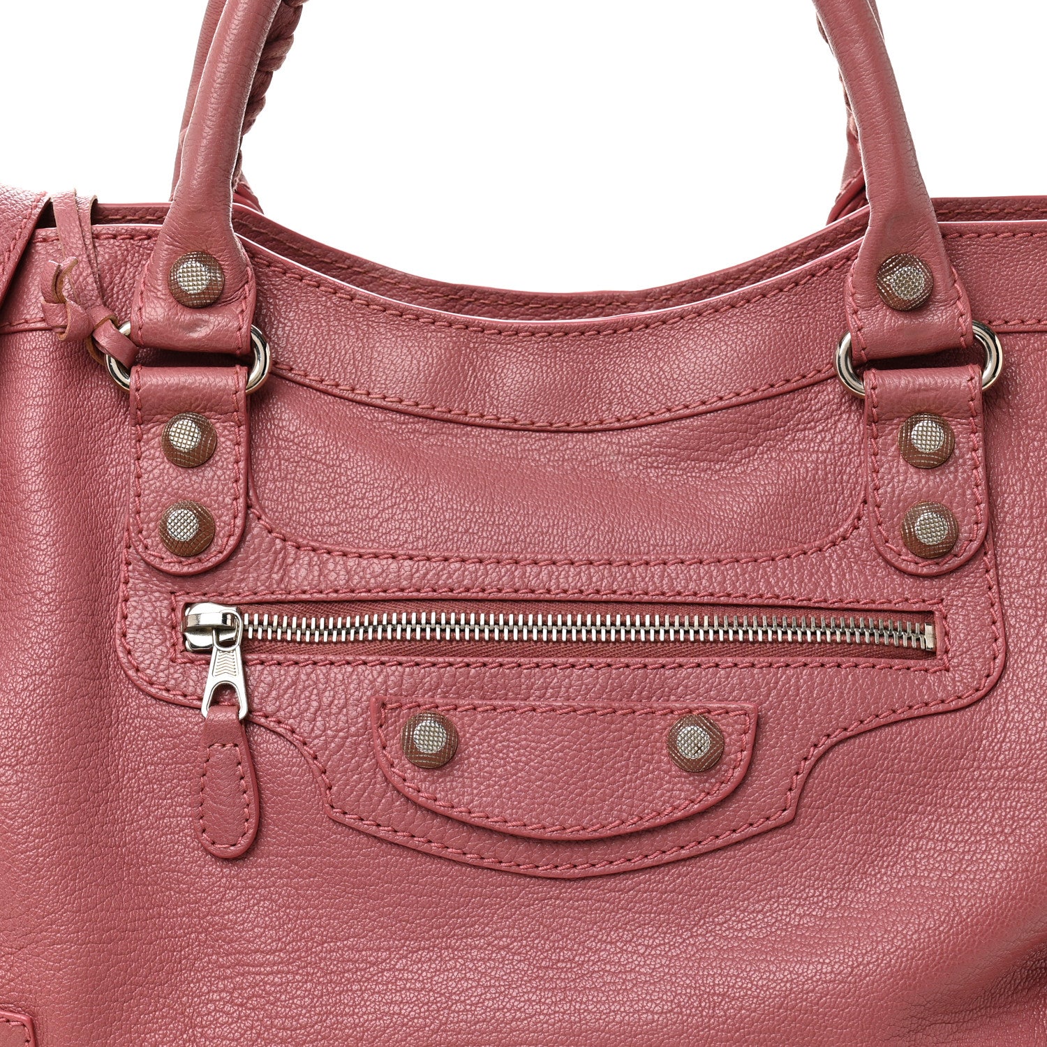 Balenciaga Agneau Giant 12 Silver Hardware City Rose Bruyere 9 of 14