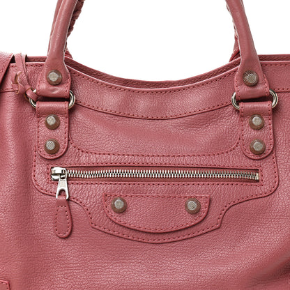 Balenciaga Agneau Giant 12 Silver Hardware City Rose Bruyere 9 of 14