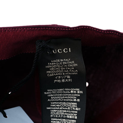 Gucci X MLB Cotton NY Yankees Baseball Hat 57-61 Lacquer 9 of 9