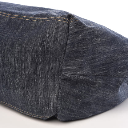 Chanel Denim XL Coco Cabas Tote Dark Blue 9 of 10