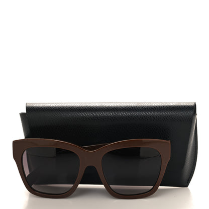 Celine Acetate Triomphe Sunglasses CL 40253I Chocolate 7 of 7