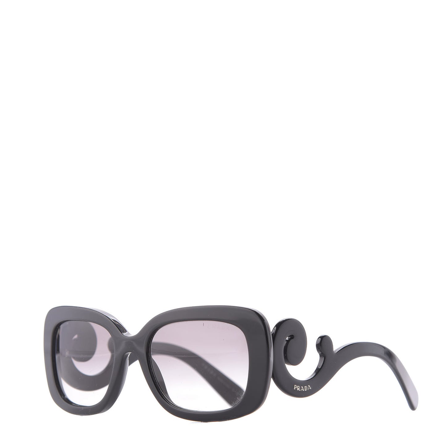 Acetate Baroque Sunglasses SPR 27O Black