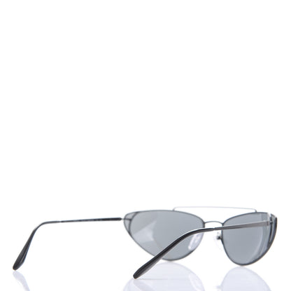 Prada Cat Eye Sunglasses SPR 62V Black 4 of 7