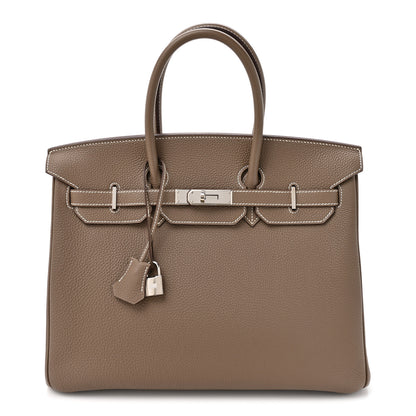 Hermes Togo Birkin 35 Etoupe 1 of 13